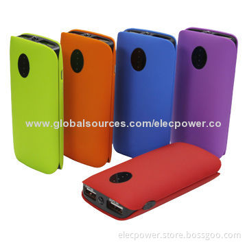 5,200mAh Capacity power banks, dual USB output with 1A&2.1A, charger for mobile, tablet, 2014 new